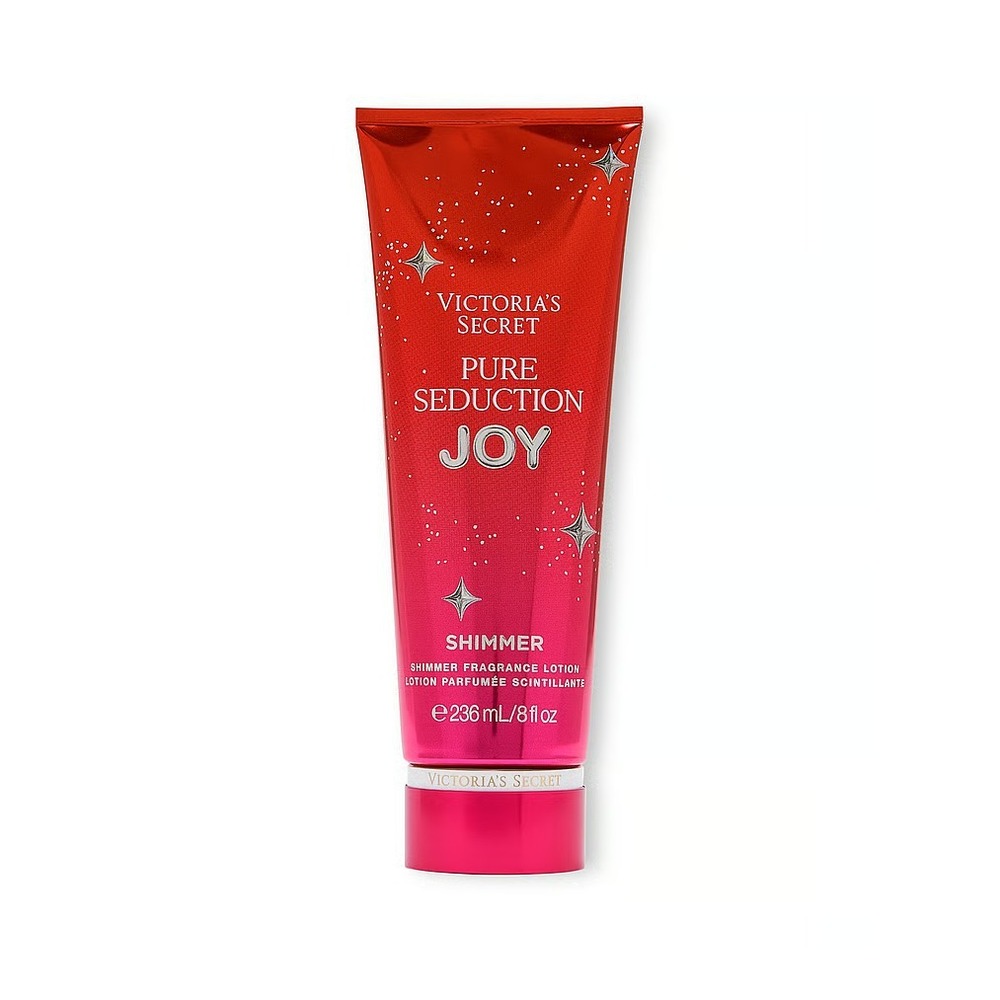 Victoria's Secret Pure Seduction Joy Shimmer Fragrance Lotion 8oz Holiday